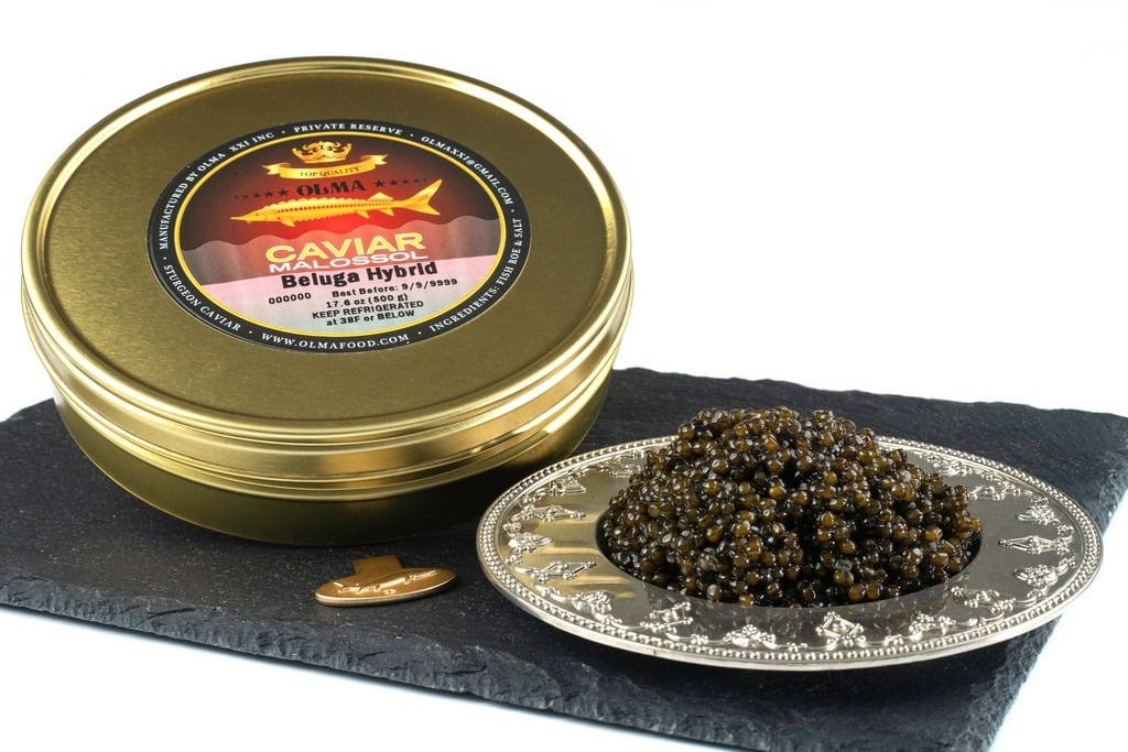 Beluga Black Caviar (Metal Tin/Glass Jar)