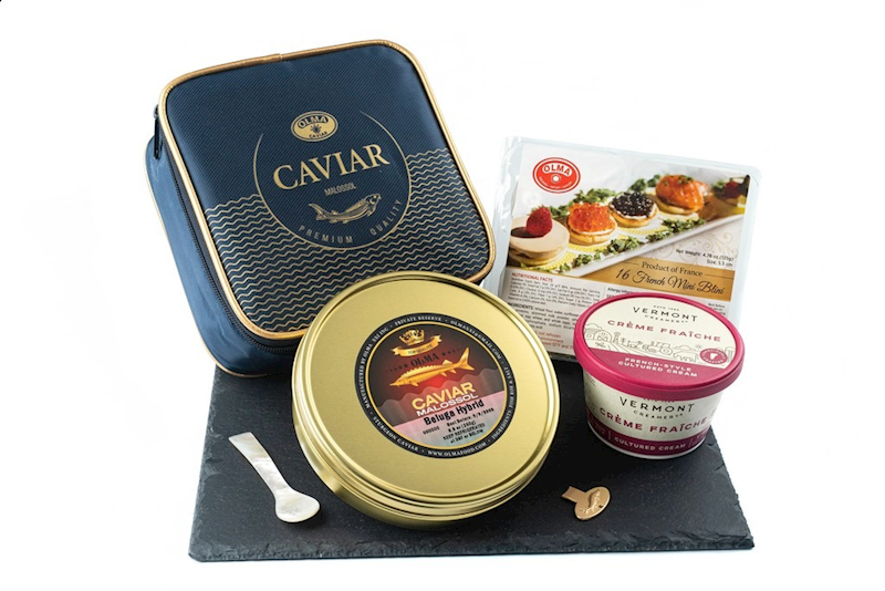 Beluga Sturgeon Black Caviar Gift Set