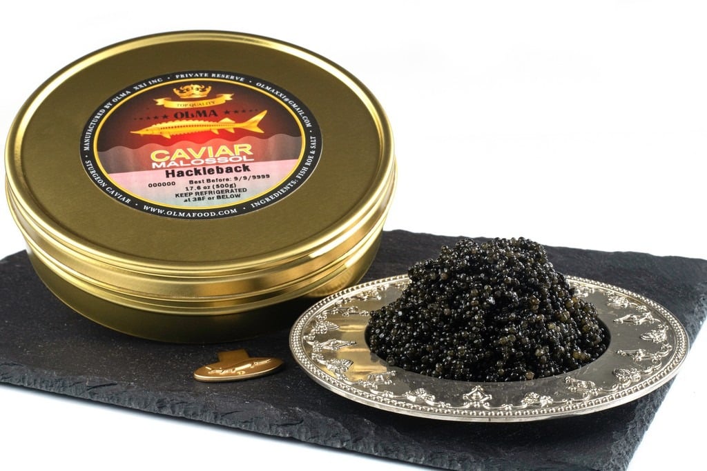 Hackleback Black Caviar (Metal Tin/Glass Jar)