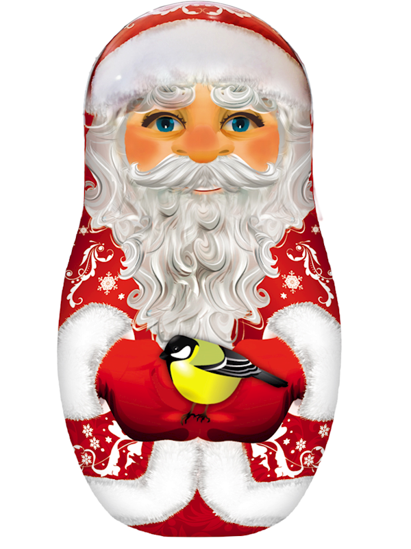 Get & Joy, "Ded Moroz" Metal Holiday Tea Gift Set, 50g/1.76oz (Pack of 24)