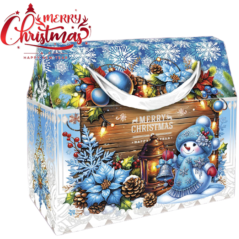 Biscuit Chocolate, "Handbag" Holiday Candy Assortment Gift Set, 1kg/2.2lb (Pack of 4)