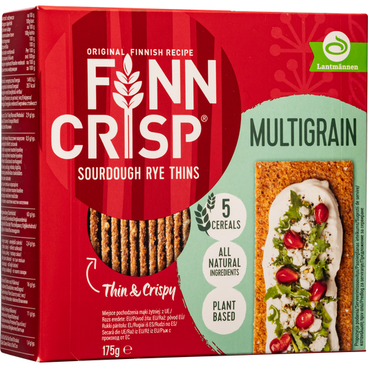 Finn Crisp Multigrain Five Cereals Sourdough Crispbread Thins, 6.1 oz (175 g)