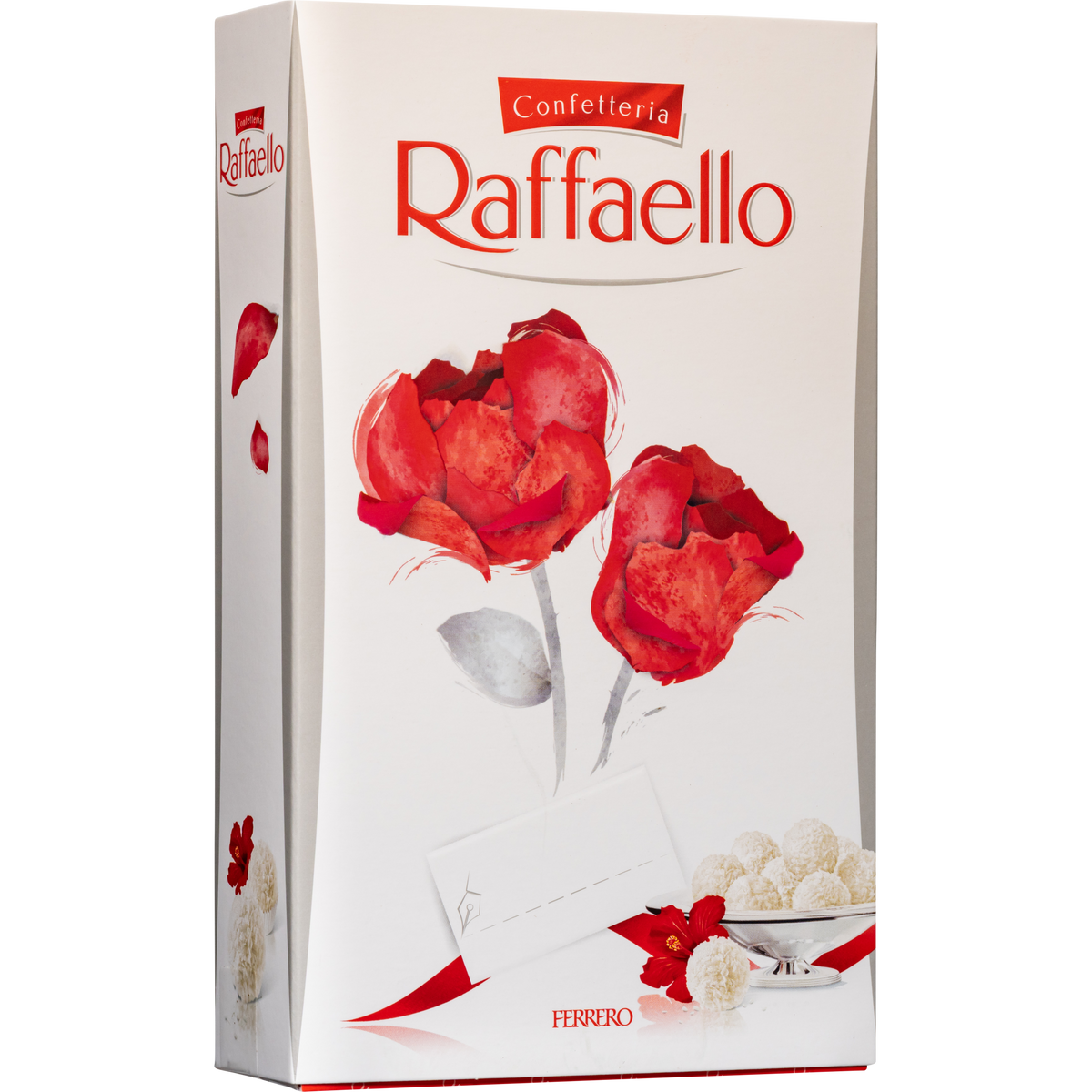 Ferrero Raffaello Coconut Almond Wafer Candy Gift Box, 8 Pieces, 2.82 oz (80 g)