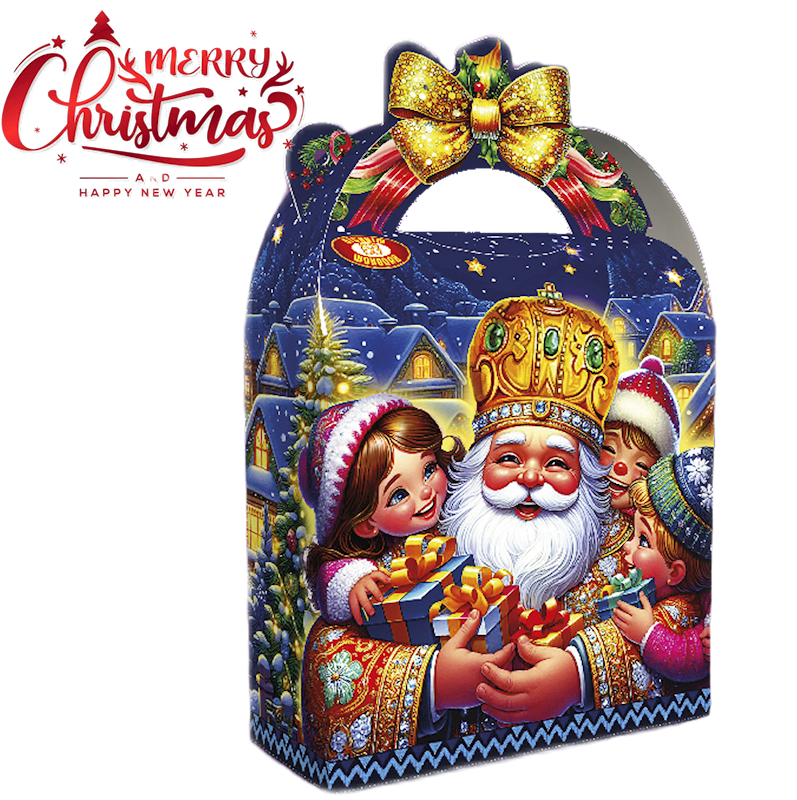 Biscuit Chocolate, "St. Nicholas" Holiday Candy Assortment Gift Set, 500g/17.64oz (Pack of 6)