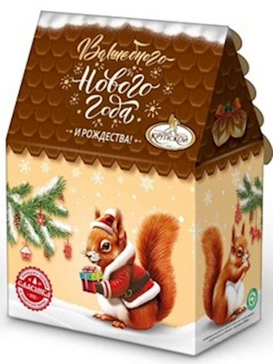 Factory Krupskaya, Belochka Holiday Candy Assortment Gift Set, 239g/8.43oz (Pack of 12)