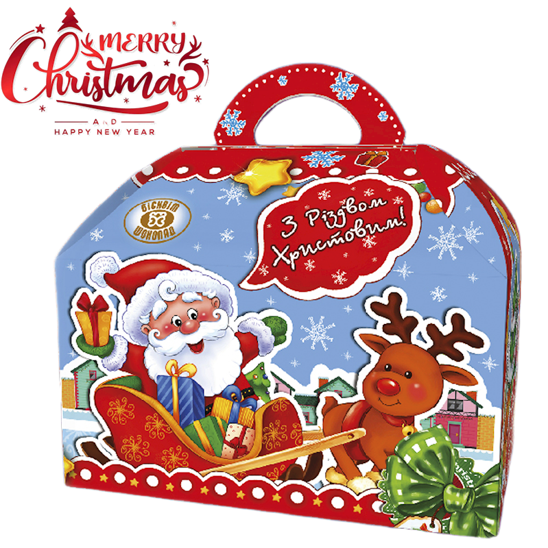 Biscuit Chocolate, "Miracle" Holiday Candy Assortment Gift Set, 450g/15.87oz (Pack of 6)