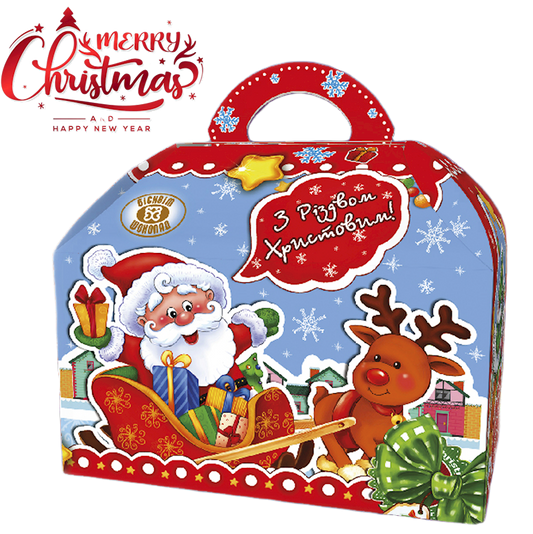 Biscuit Chocolate, "Miracle" Holiday Candy Assortment Gift Set, 450g/15.87oz (Pack of 6)