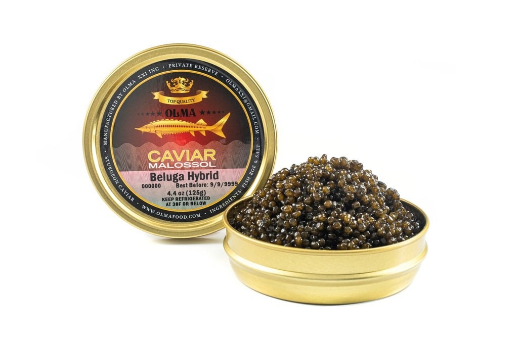 Beluga Black Caviar (Metal Tin/Glass Jar)