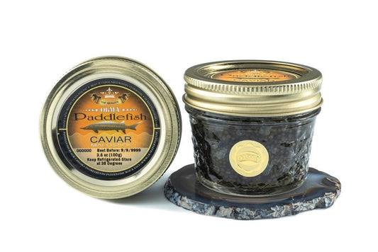 Paddlefish Black Caviar (Metal Tin/Glass Jar)