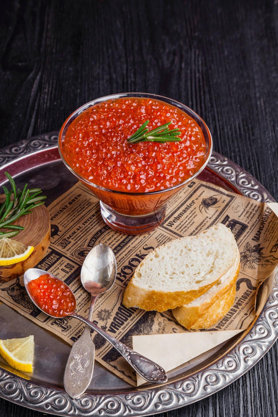 Wild Alaskan Salmon Red Caviar, Peter Pan, Chum #2 (Blue Label), 1kg