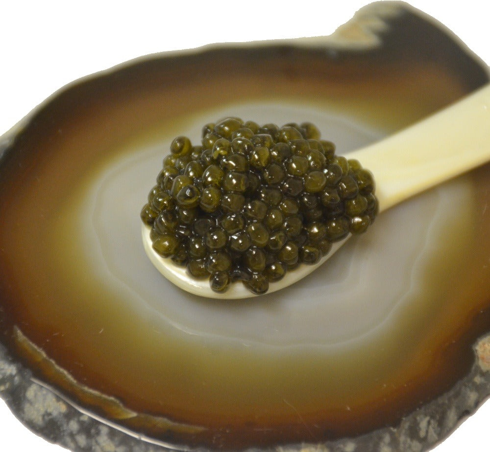 Siberian Osetra Aurora Black Caviar Gift Set
