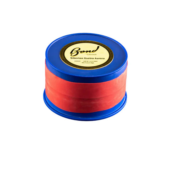 Siberian Osetra Aurora Caspian Black Caviar (Metal Tin/Glass Jar)