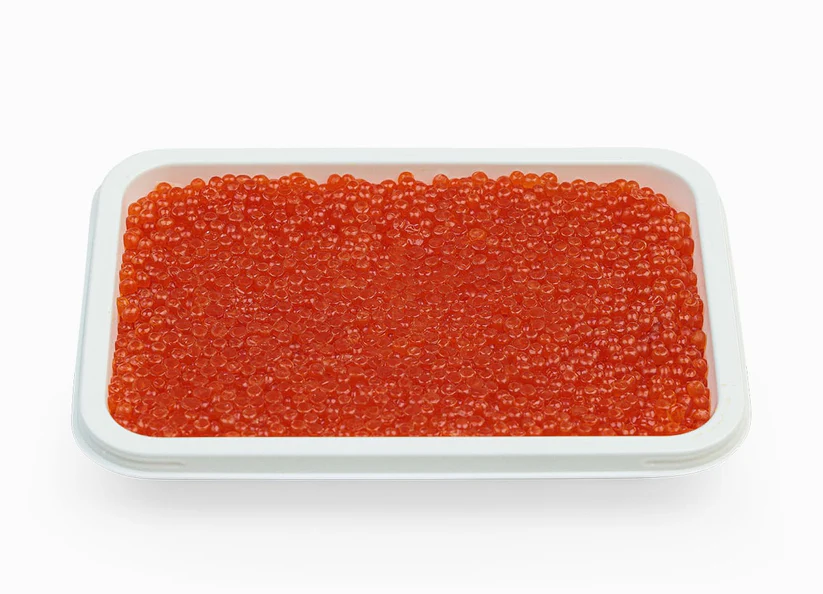 Wild Alaskan Pink Salmon Red Caviar, Copper River Seafoods, Kosher Whole Salmon Roe/Ikura, 500g/1.1lb (Pack of 2)