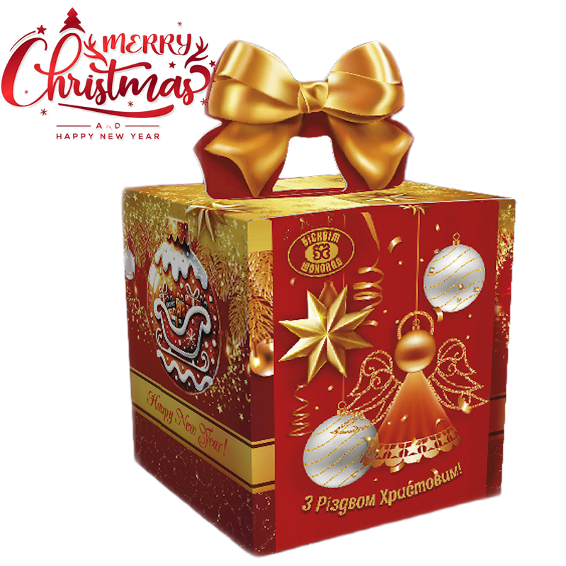 Biscuit Chocolate, "Angel" Holiday Candy Assortment Gift Set, 500g/17.64oz (Pack of 6)
