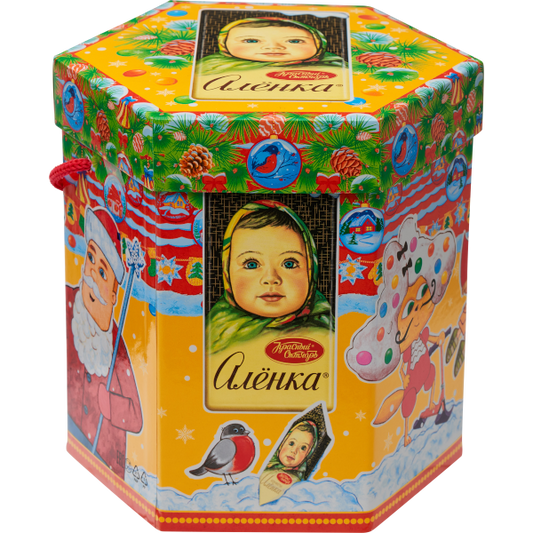 Krasnyi Oktyabr, Alenka "Precious Moments" Holiday Candy Gift Set, 400g/14.11oz (Pack of 5)